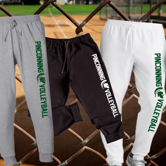 Pinconning Spartans - Vertical Wording YOU CHOOSE THE SPORT Basic Joggers (Adult)