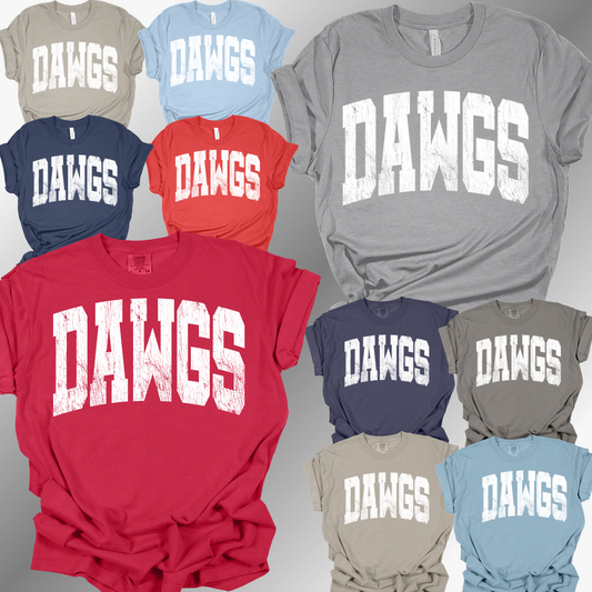 Saginaw Bay Riverdawgs - Distressed Dawgs Tee (Adult)