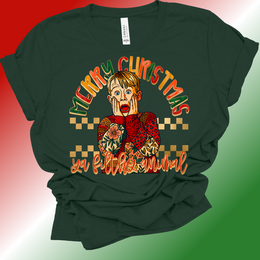 Merry Christmas Ya Filthy Animal (Adult)