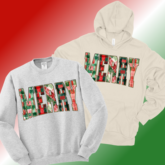 Patchwork MERRY - Christmas (Adult)