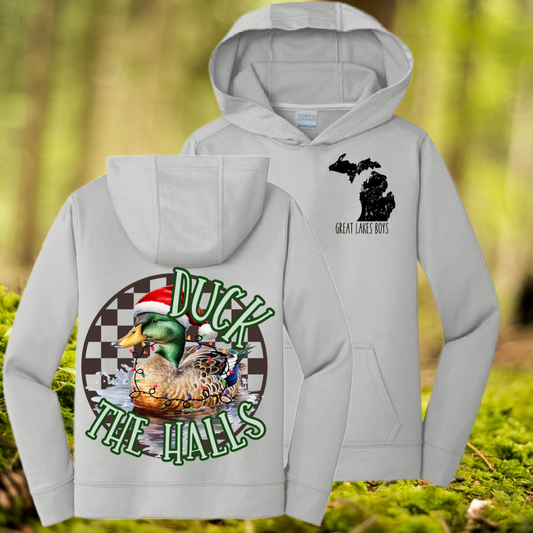 Great Lakes Boys - Duck The Halls Performance Hooded Sweatshirt (Youth & Adult)