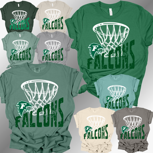 Freeland Falcons - Basketball Tee (Adult)