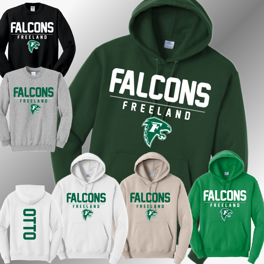 Freeland Falcons - Basic Sweatshirt (Youth & Adult)