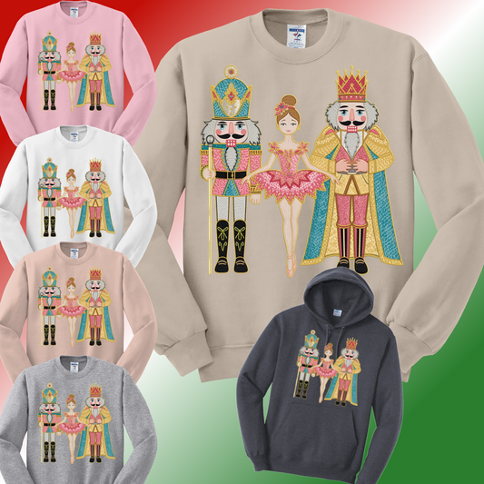 Nutcracker Trio Sweatshirt (Adult)