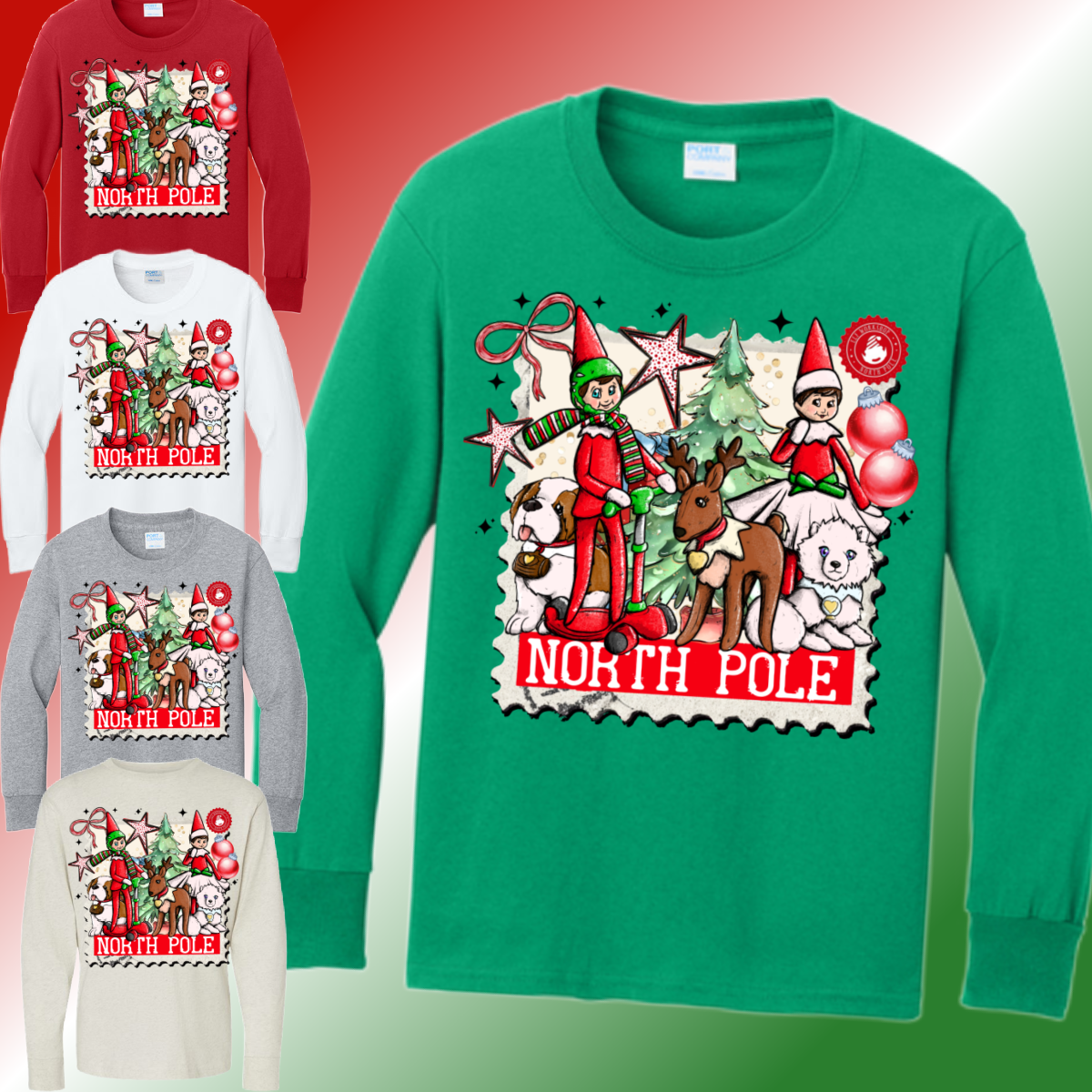 Elf On The Shelf Christmas Tee (Youth)
