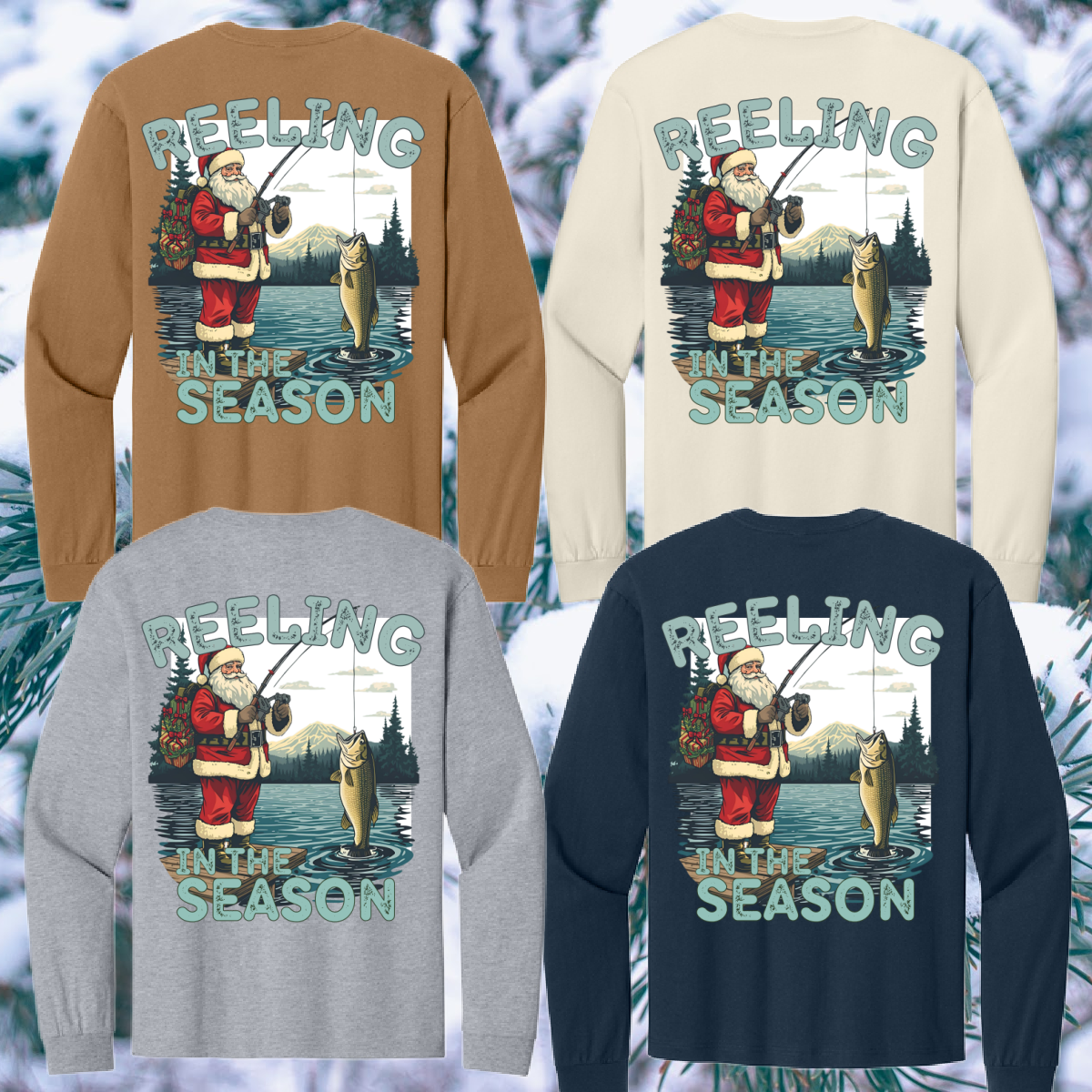 Great Lakes Boys - Reeling In The Season Heavyweight Tee (Youth & Adult)