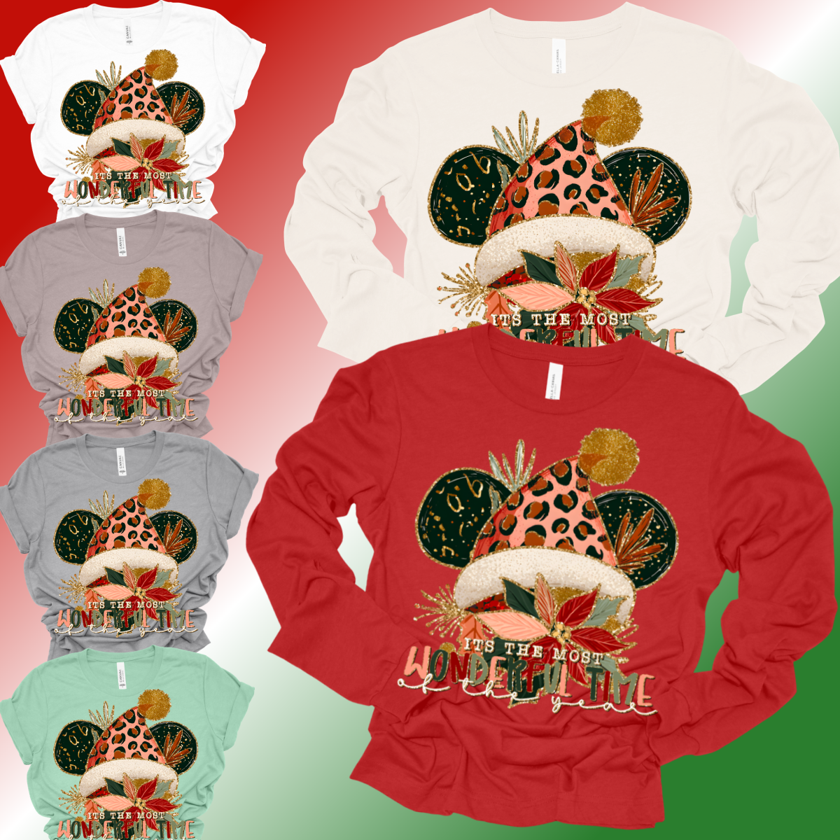 It's The Most Wonderful Time Of The Year - Bella Canvas Tee (Adult)