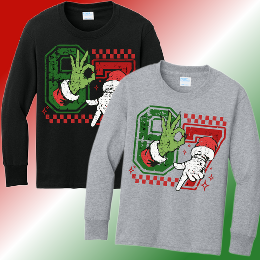 6 7 Christmas Tee (Youth)