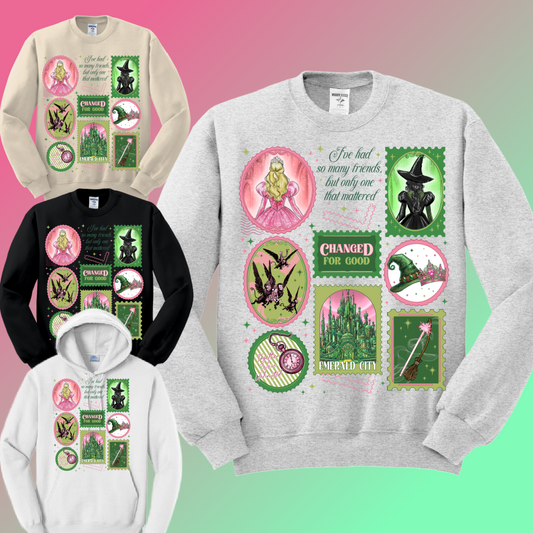 W!cked Stamps Basic Sweatshirt (Adult)