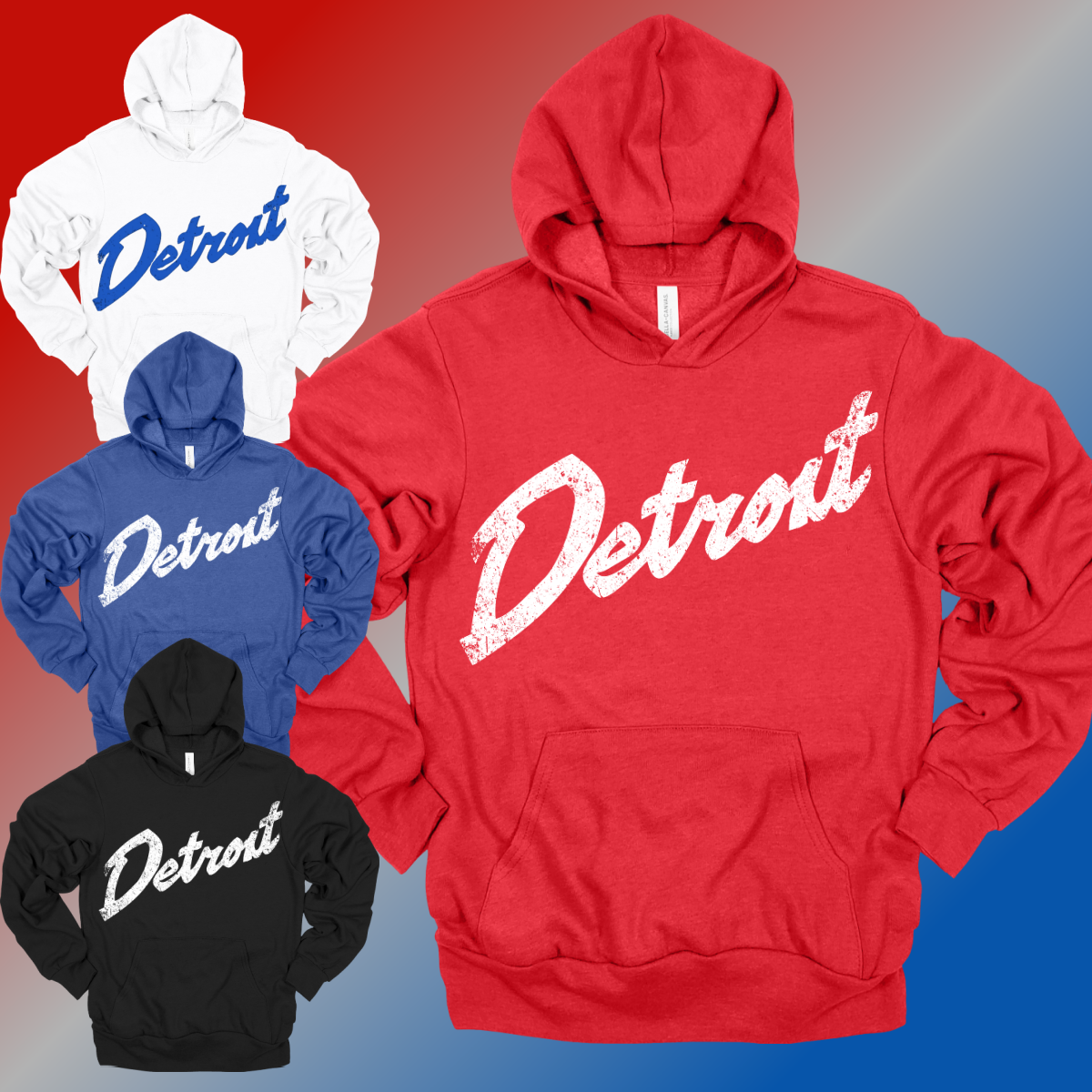 Detroit Basketball - Premium Sweatshirt (Adult)