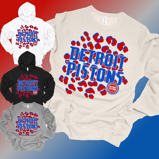 Detroit Basketball Leopard - Premium Sweatshirt (Adult)