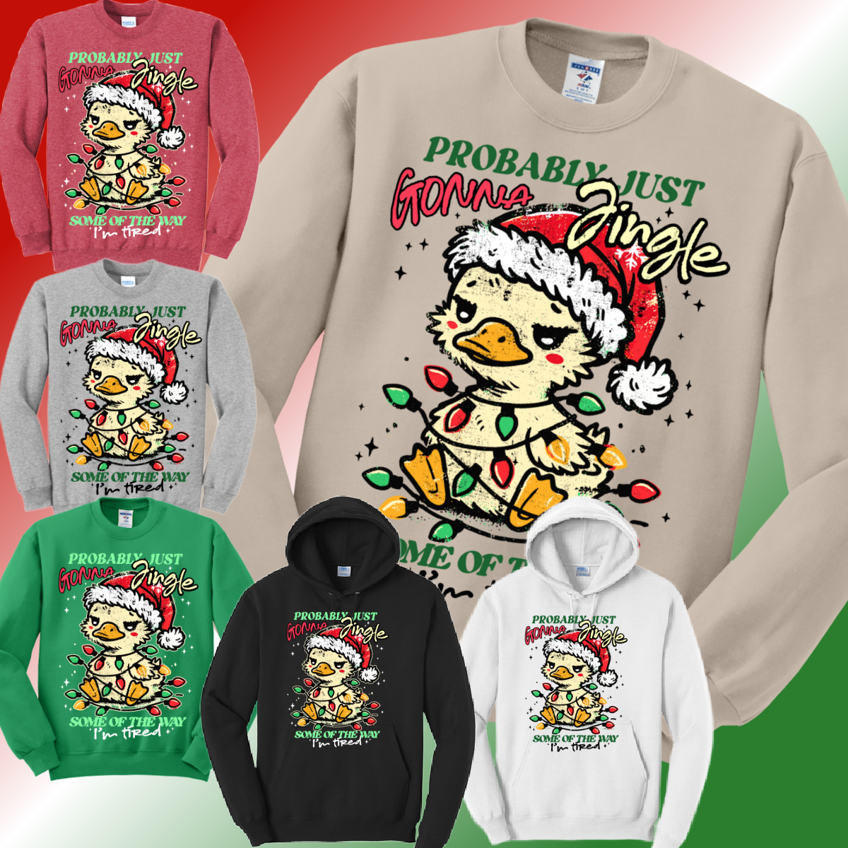 Duck Jingle Some Of The Way Basic Sweatshirt (Adult)