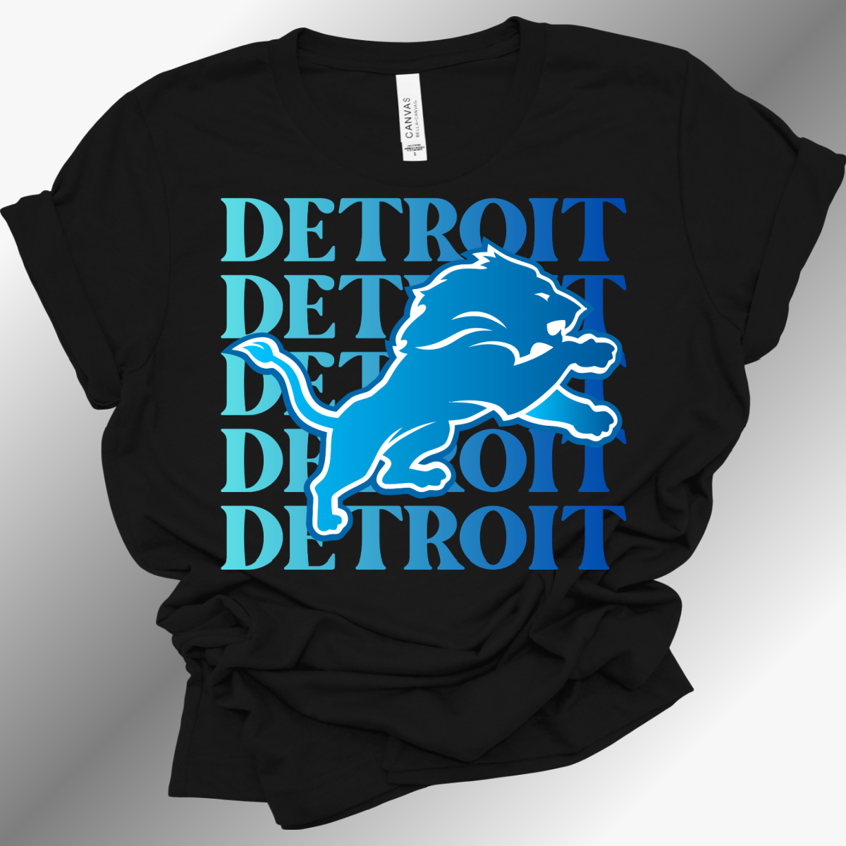 Detroit Football READY TO SHIP - Short Sleeve Tee (Adult)