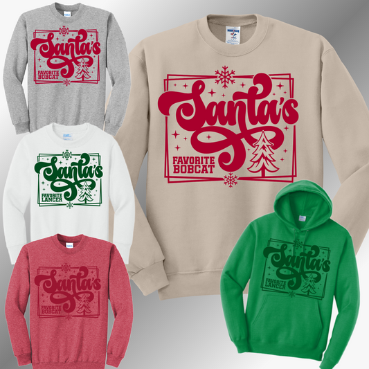 Santa's Favorite Mascot - Basic Sweatshirt (Adult)