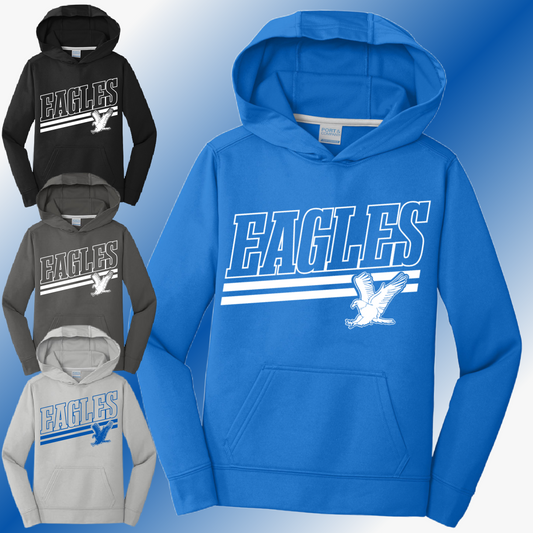 AACS Eagles - Angled Mascot Performance Hoodie (Youth & Adult)