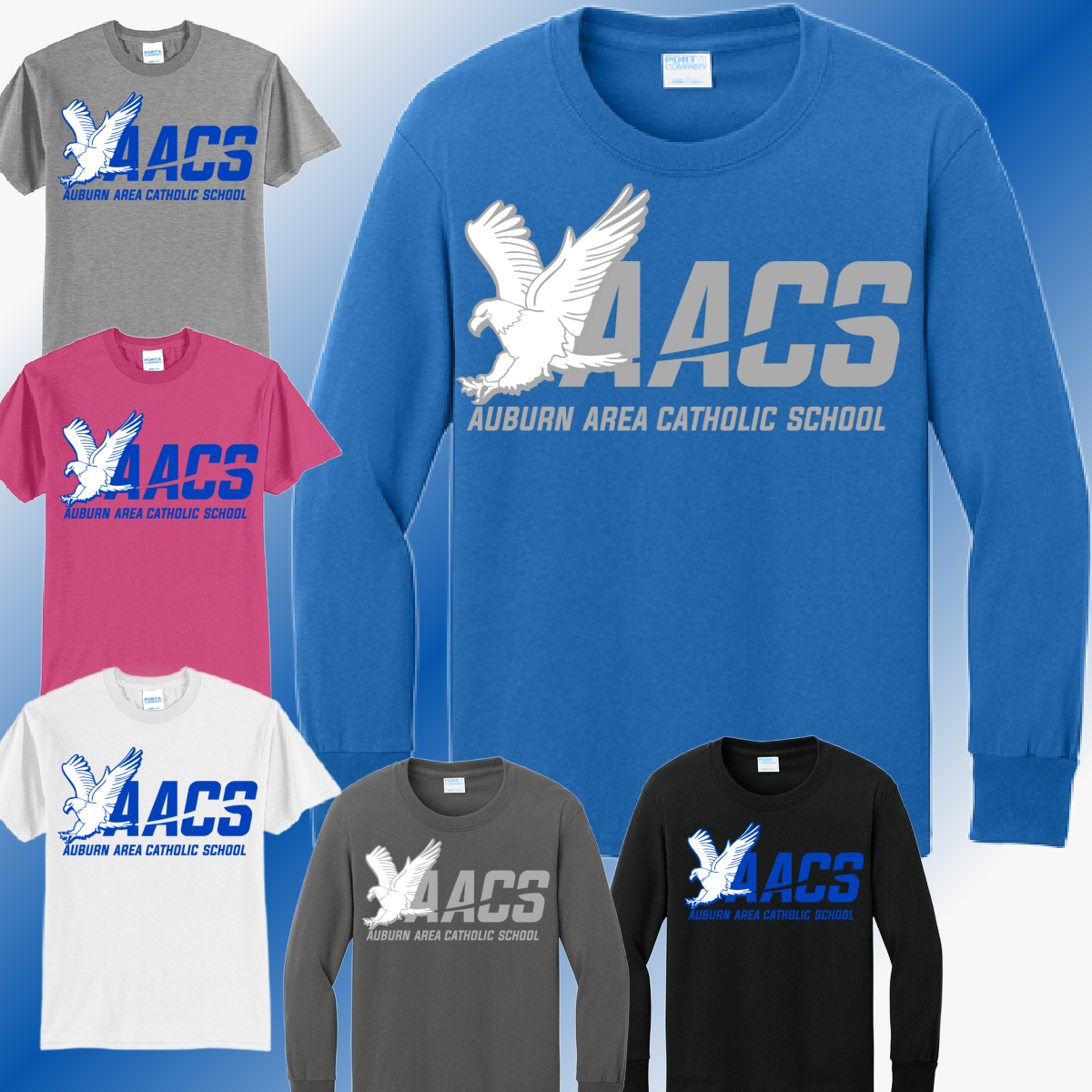 AACS Eagles - School Logo Basic Tee (Youth & Adult)
