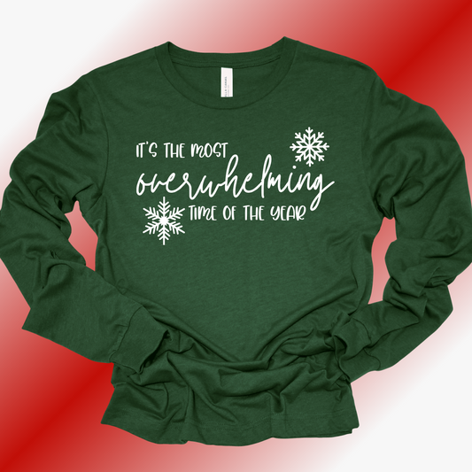 Christmas READY TO SHIP - Long Sleeve Tee (Adult)