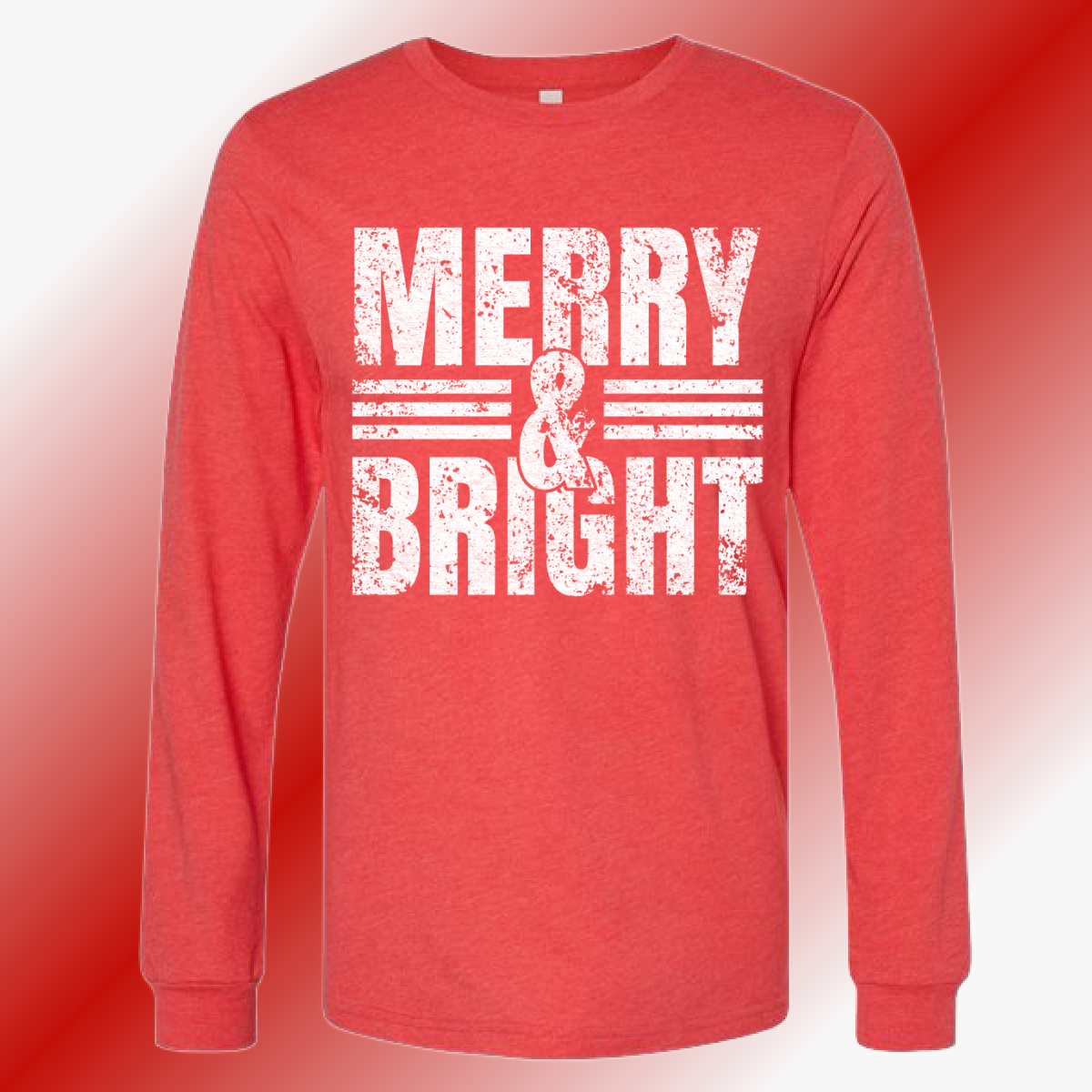 Christmas READY TO SHIP - Long Sleeve Tee (Adult)
