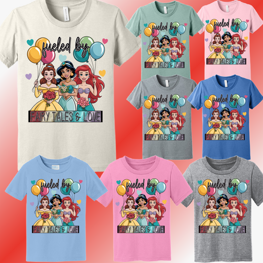 Valentines Day - Fairy Tales & Love Tee (Youth)