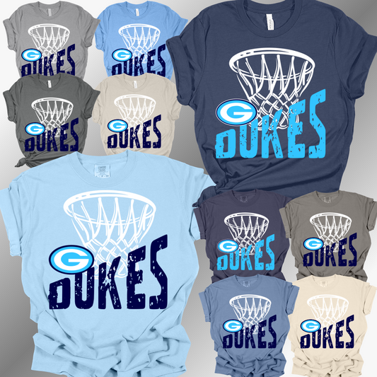 Garber Dukes - Basketball Net Tee (Adult)