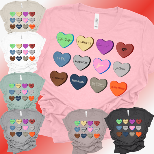 Valentines Eras - Bella Canvas Tee (Adult)
