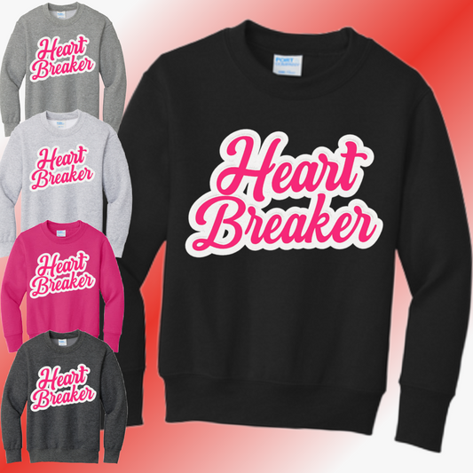 Valentines Heart Breaker - Basic Sweatshirt (Youth)