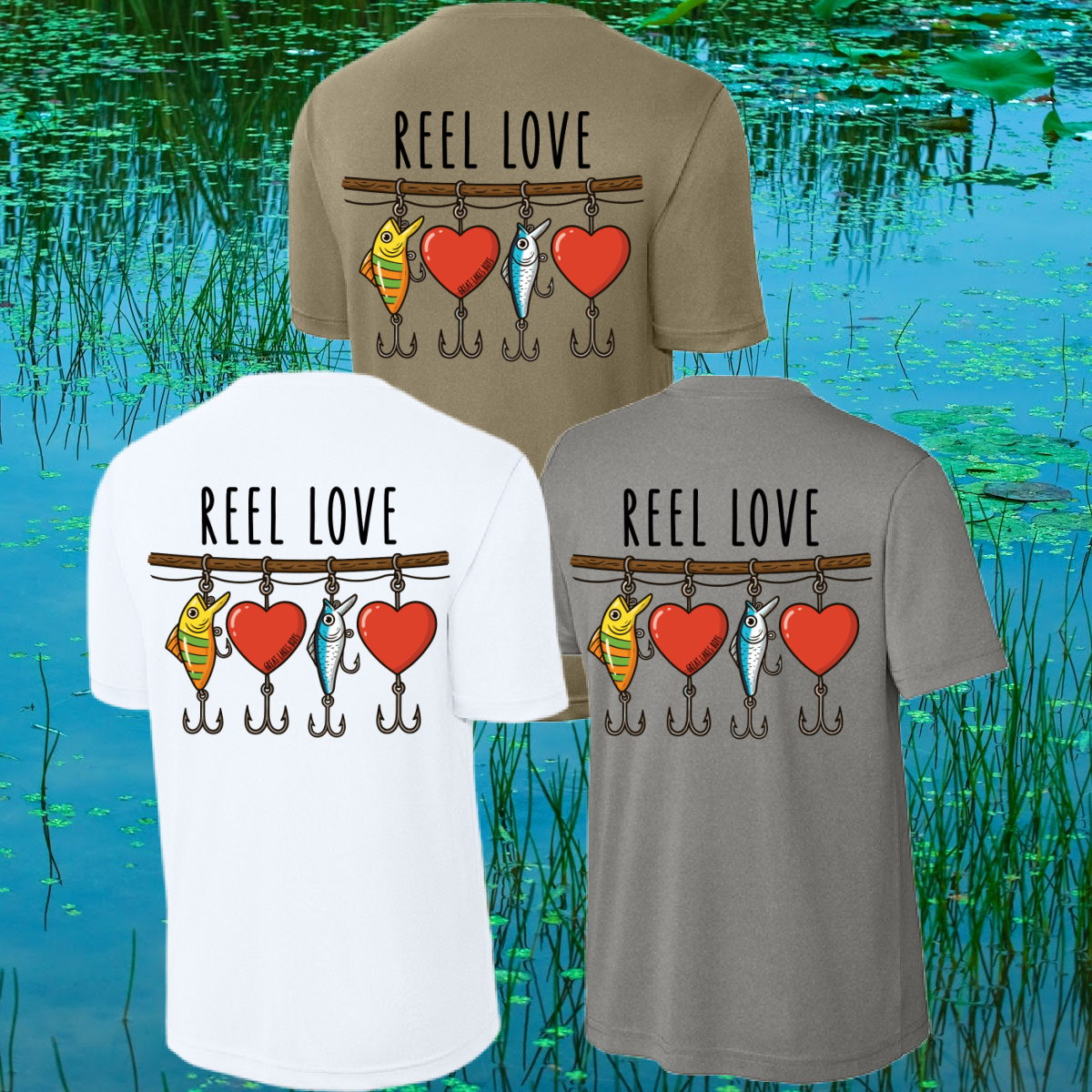 Great Lakes Boys - Reel Love Valentine Performance Tee (Youth & Adult)