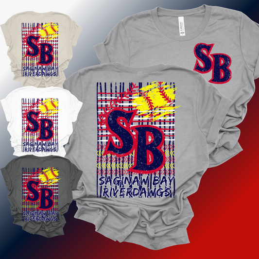 Saginaw Bay Riverdawgs - SOFTBALL Bella Canvas Tee (Adult)