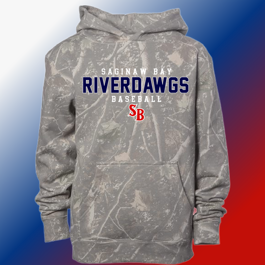 Saginaw Bay Riverdawgs - Simple Deadwood Camouflage Hoodie (Youth & Adult)