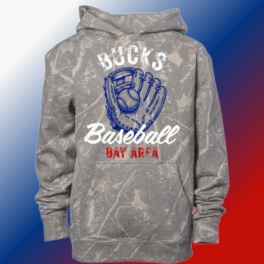 Bay Area Bucks - Sketch Glove Deadwood Camouflage Hoodie (Youth & Adult)