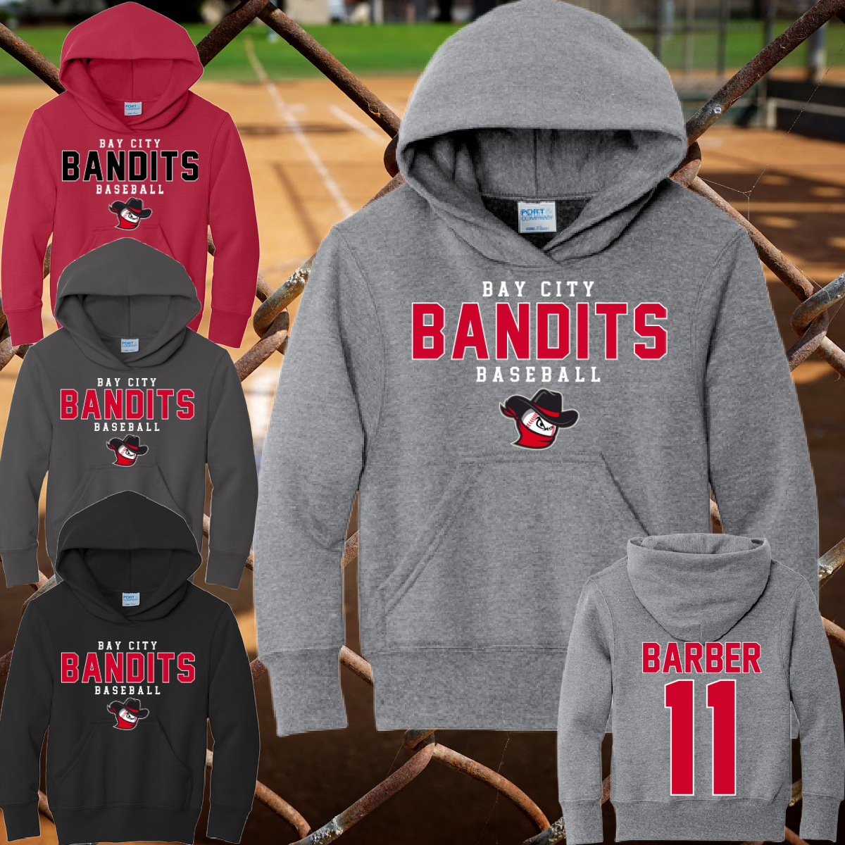 Bay City Bandits - Basic Sweatshirt (Youth)