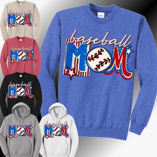 BASEBALL Mom - Basic Sweatshirt (Adult)