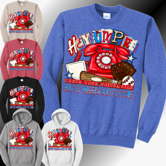 Hey Umpire BASEBALL - Basic Sweatshirt (Adult)