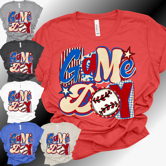Game Day BASEBALL - Bella Canvas Tee (Adult)