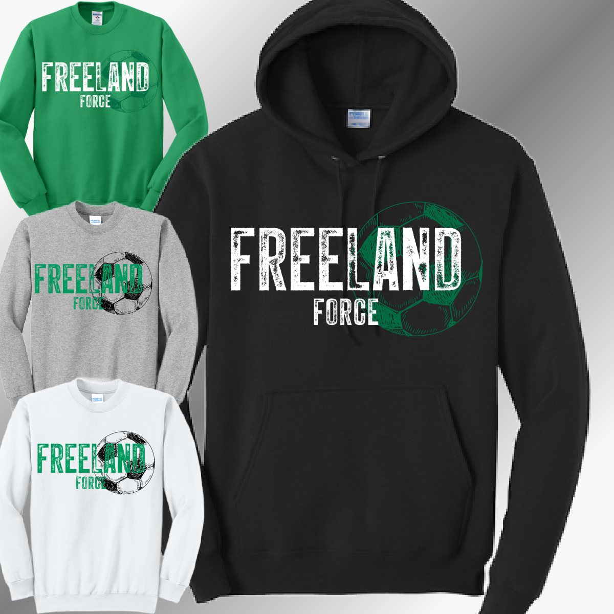 Freeland Force Soccer - Basic Sweatshirt (Youth & Adult)