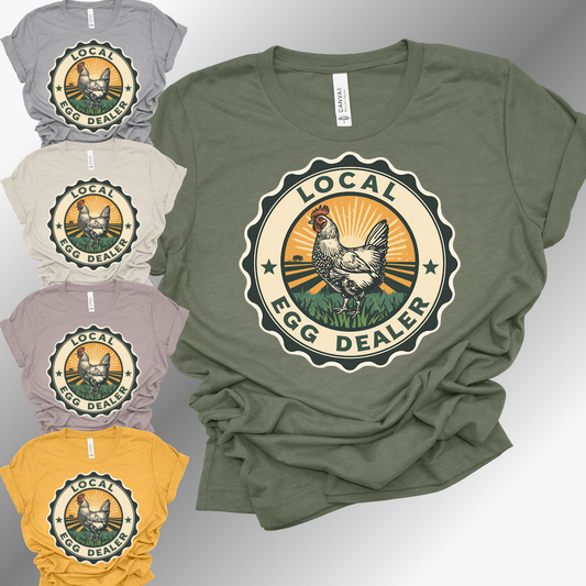 Local Egg Dealer - Bella Canvas Tee (Adult)