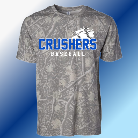 Crushers Baseball - Deadwood Camouflage Tee (Adult)