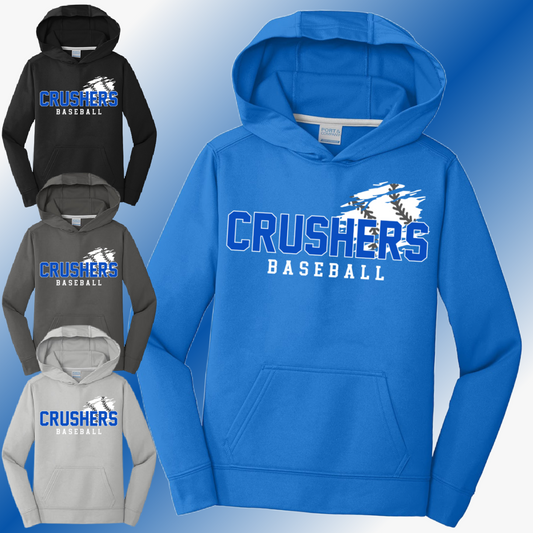 Crushers Baseball - Performance Hoodie (Youth & Adult)