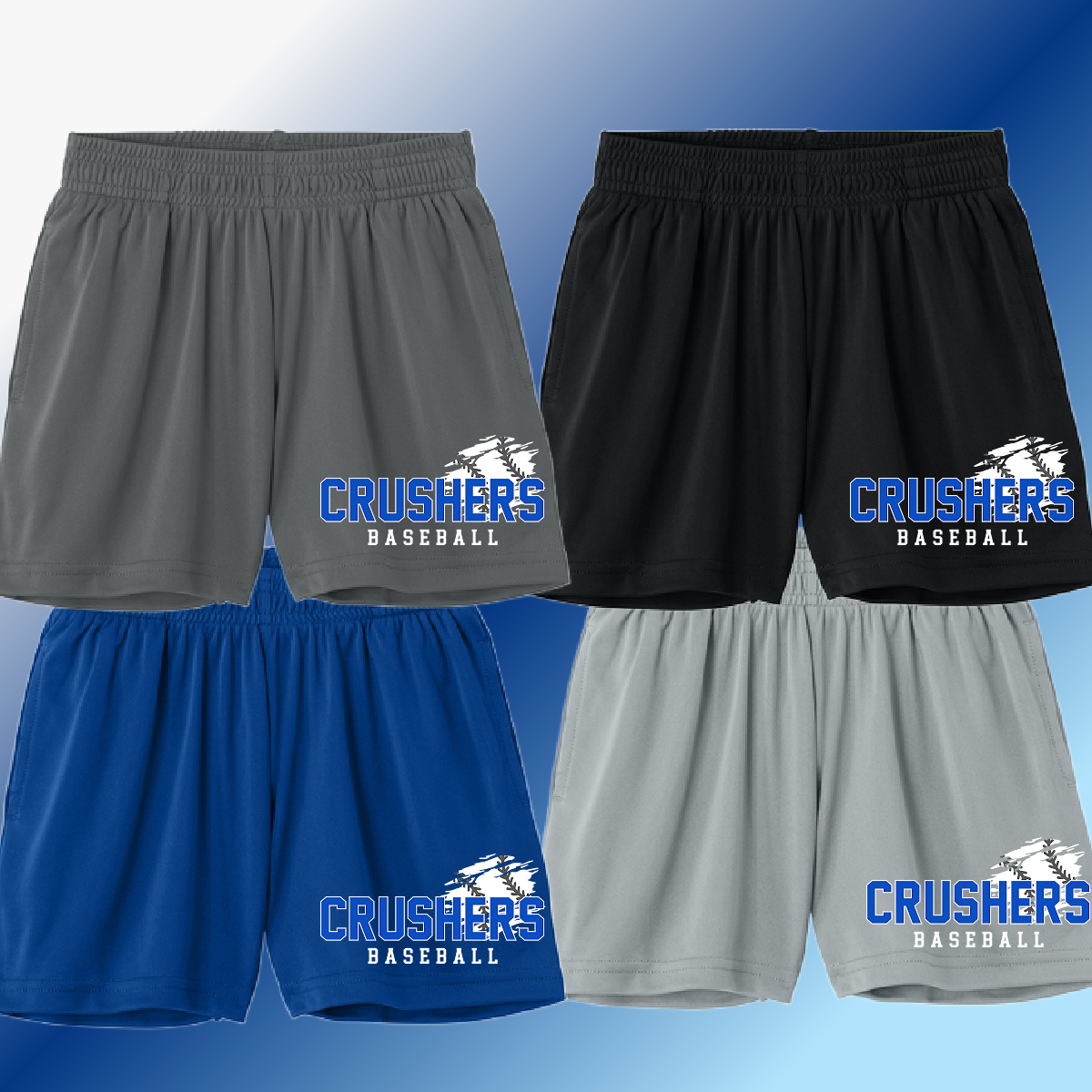Crushers Baseball - Shorts (Youth & Adult)
