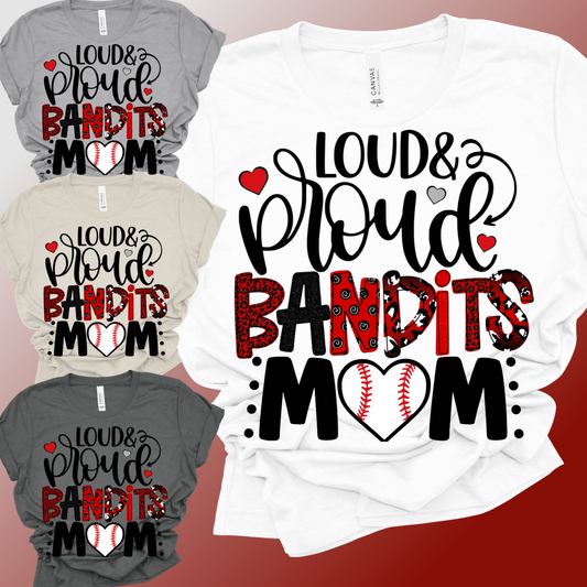 Bay City Bandits - Loud & Proud Mom Premium Tee