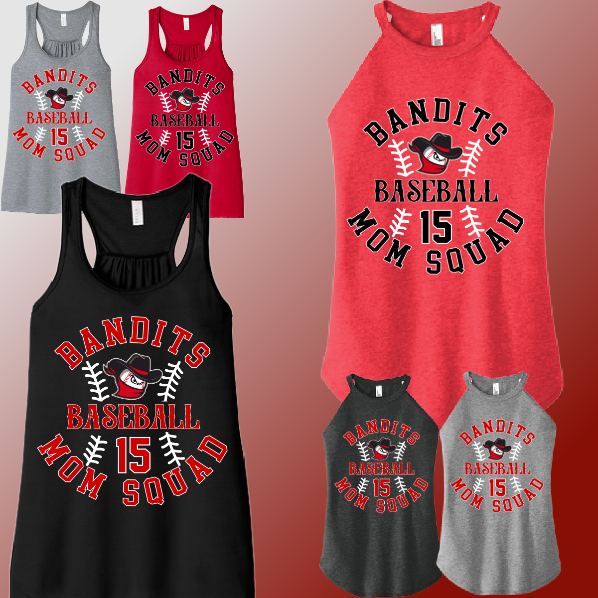 Bay City Bandits - Mom Squad Tank