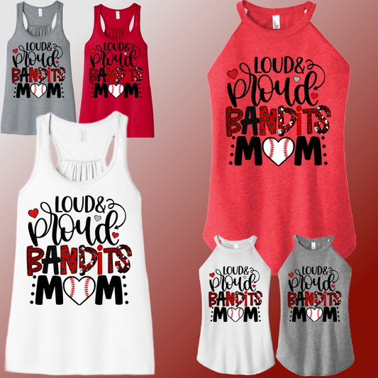 Bay City Bandits - Loud & Proud Mom Tank