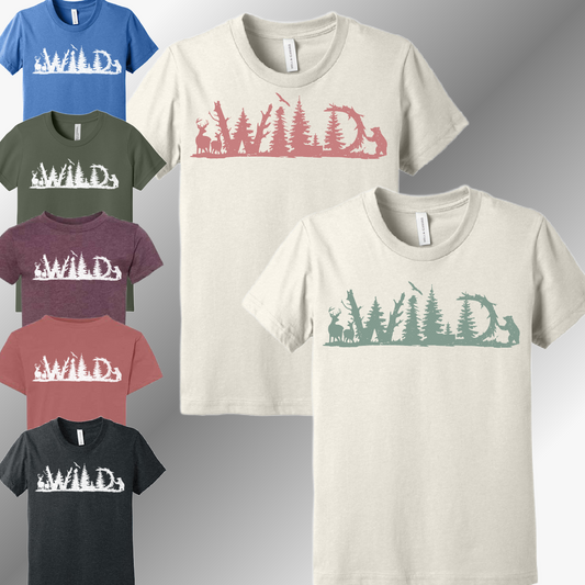 Wild Camping - Bella Canvas Tee (Youth)