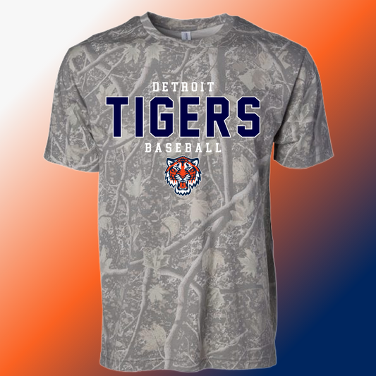 Detroit Baseball - Deadwood Camouflage Tee (Adult)