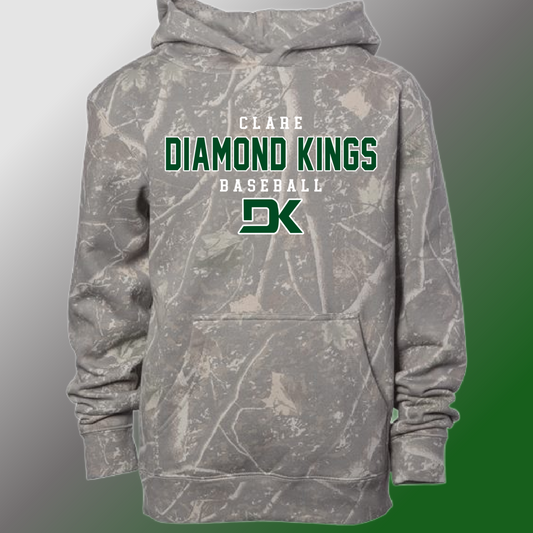Diamond Kings Baseball -  Deadwood Camouflage Hoodie (Youth & Adult)