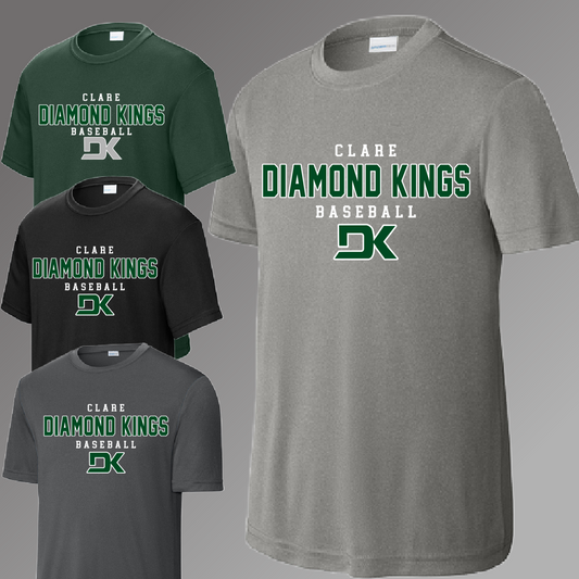 Diamond Kings Baseball - Performance Tee (Youth & Adult)
