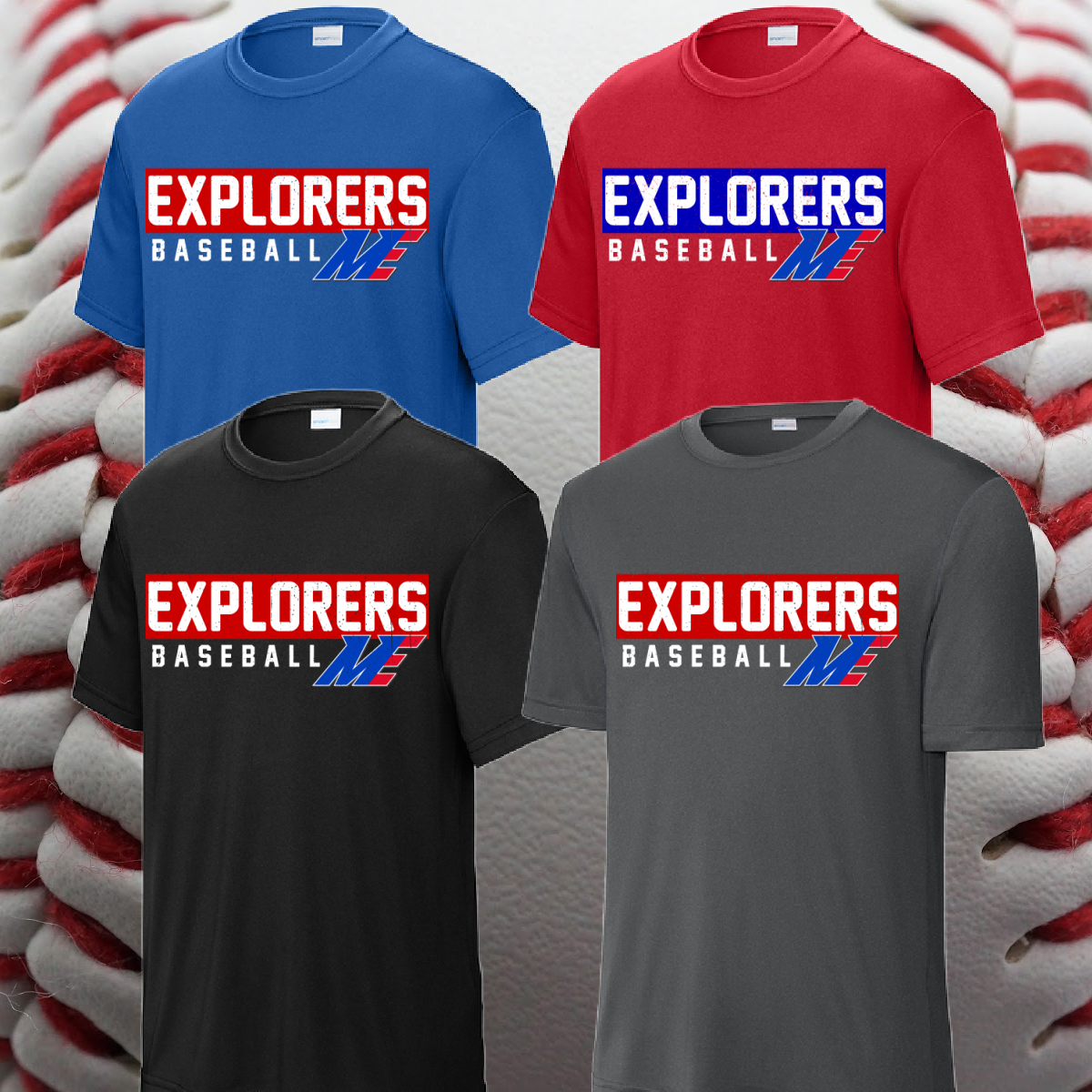 Midland Explorers - Performance Tee (Youth & Adult)