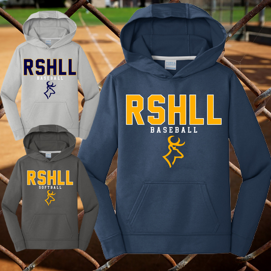 RSHLL Roscommon St. Helen LL - Initials Performance Hoodie (Youth & Adult)