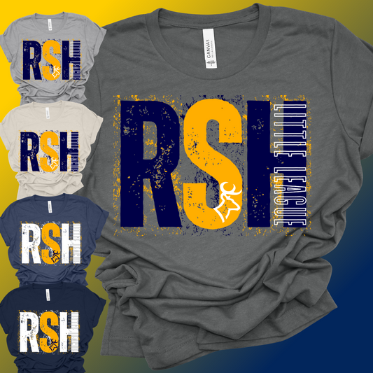 RSHLL Roscommon St. Helen Little League - Splatter Premium Tee (Toddler, Youth & Adult)