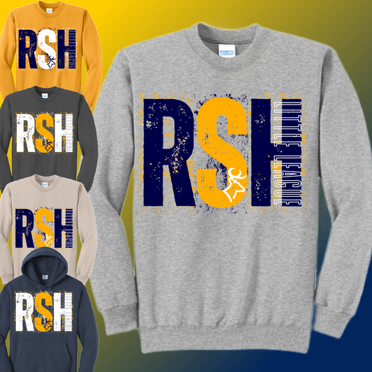 RSHLL Roscommon St. Helen Little League - Splatter Sweatshirt (Youth & Adult)